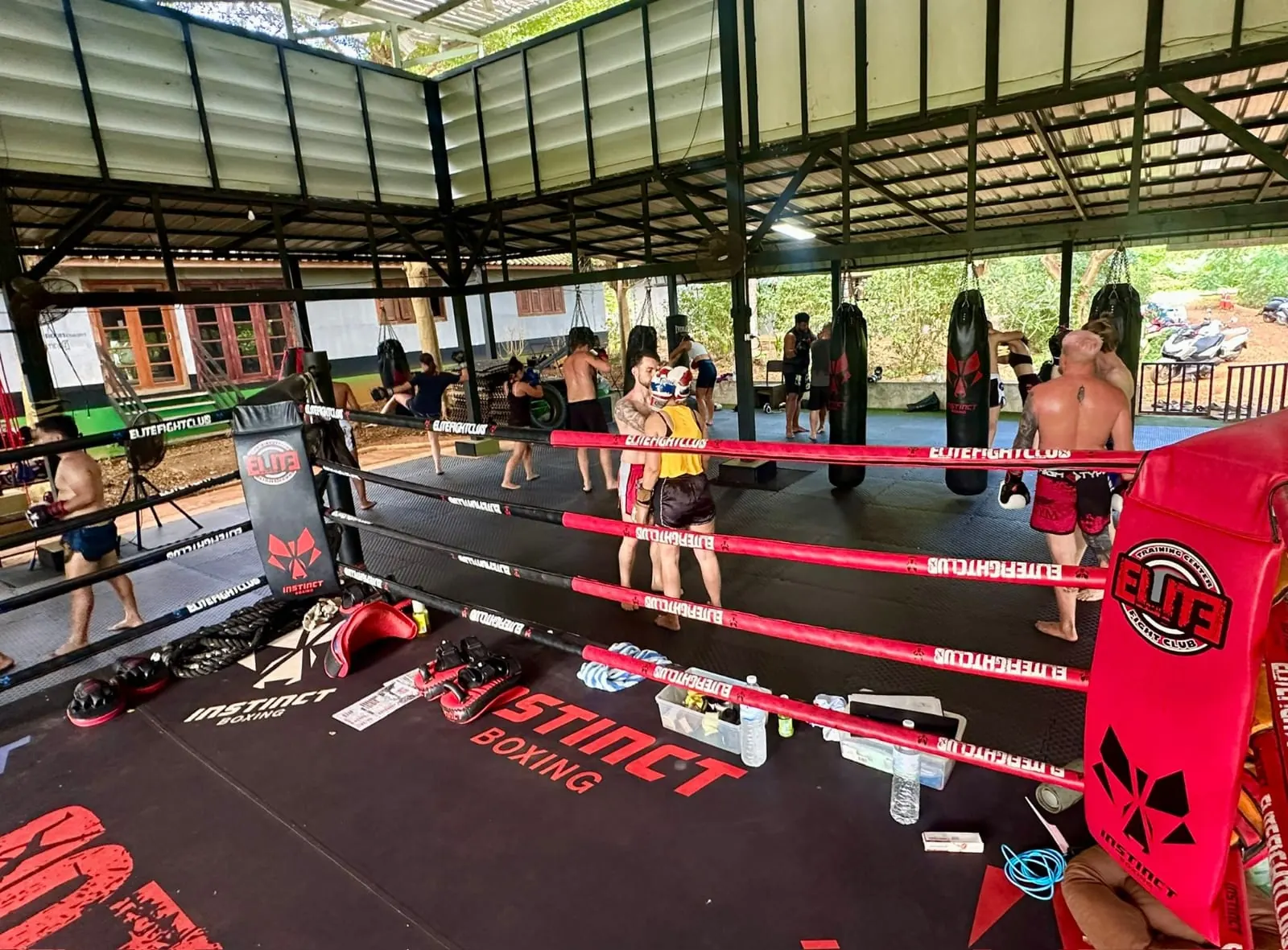 Elite Fight Club ring on Koh Mak