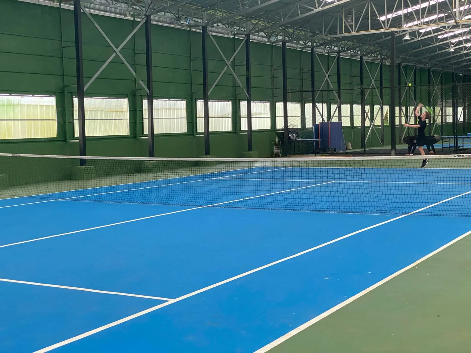 Indoor tennis court at White Sand Beach Resort, Koh Mak